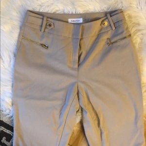 Calvin Klein Tan dress pant Size 2